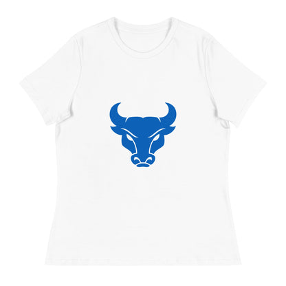 Performance | Women's Relaxed T Shirt | UB Womens Club Basketball | Emblem Logo