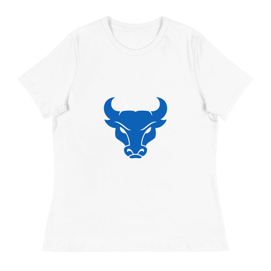 Performance | Women's Relaxed T Shirt | UB Womens Club Basketball | Emblem Logo