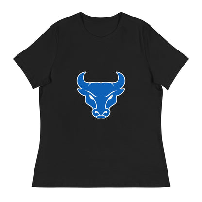 Performance | Women's Relaxed T Shirt | UB Womens Club Basketball | Emblem Logo