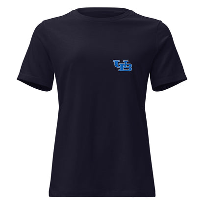 Performance | Women's Relaxed T Shirt | UB Womens Club Basketball | Interlock Logo