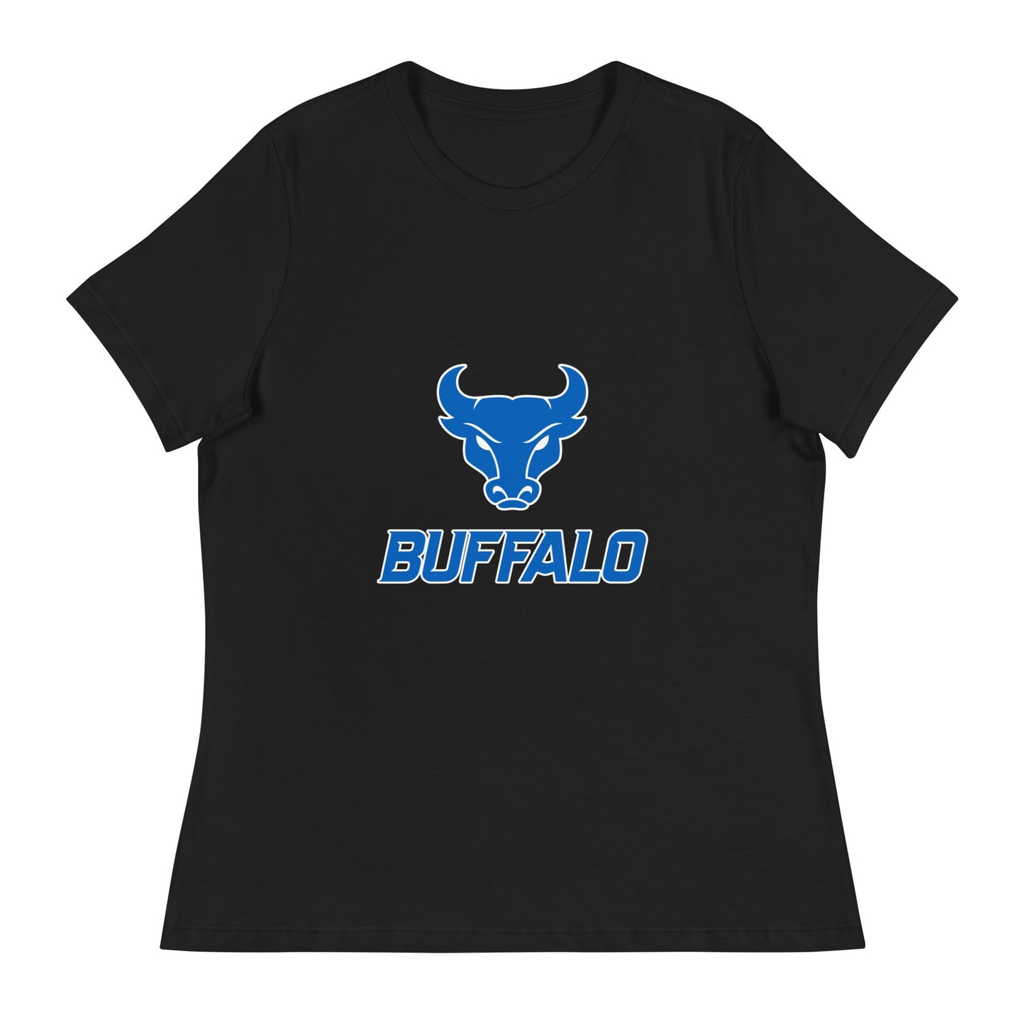 Performance | Women's Relaxed T Shirt | UB Womens Club Basketball | Vanguard Buffalo Crest Logo
