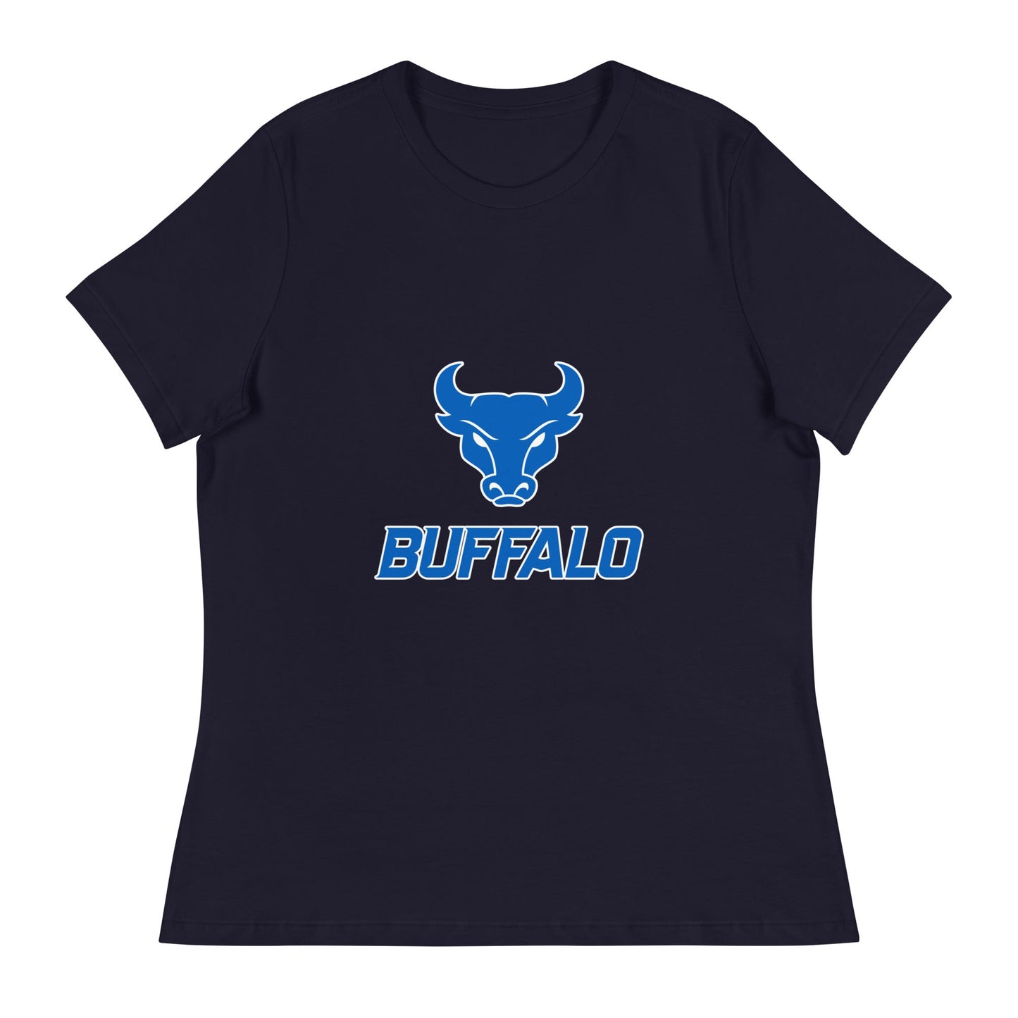 Performance | Women's Relaxed T Shirt | UB Womens Club Basketball | Vanguard Buffalo Crest Logo