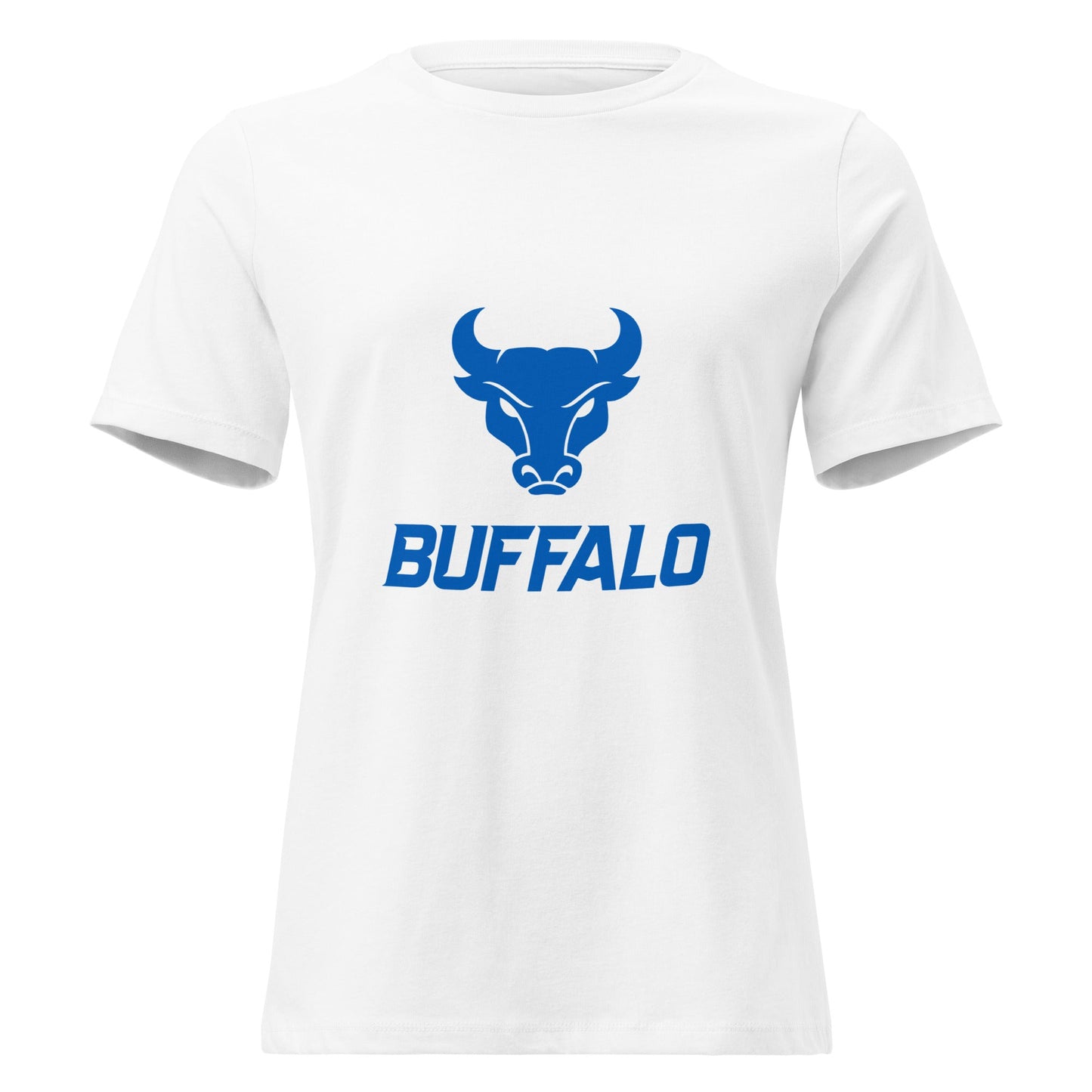 Performance | Women's Relaxed T Shirt | UB Womens Club Basketball | Vanguard Buffalo Crest Logo