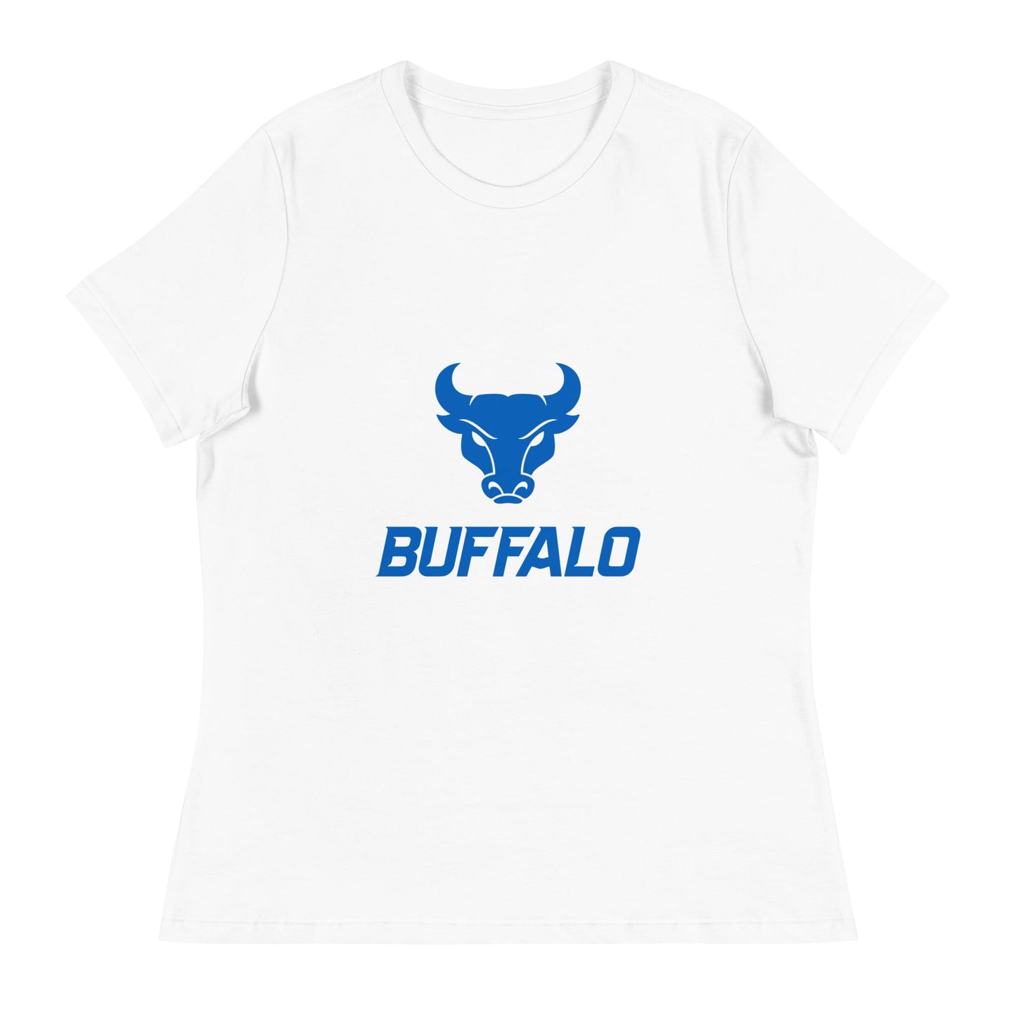 Performance | Women's Relaxed T Shirt | UB Womens Club Basketball | Vanguard Buffalo Crest Logo