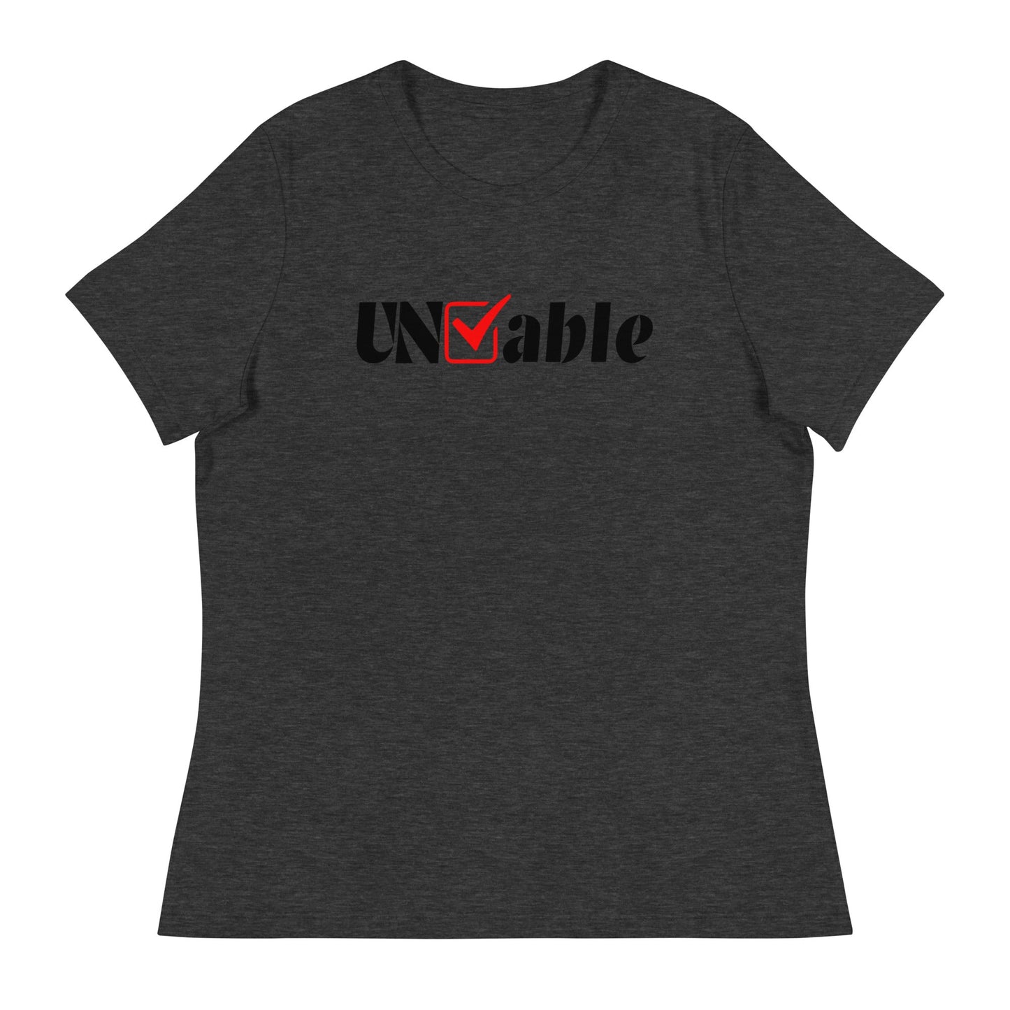 Performance | Women's Relaxed T Shirt | Uncheckable | UNCHKABL Logo