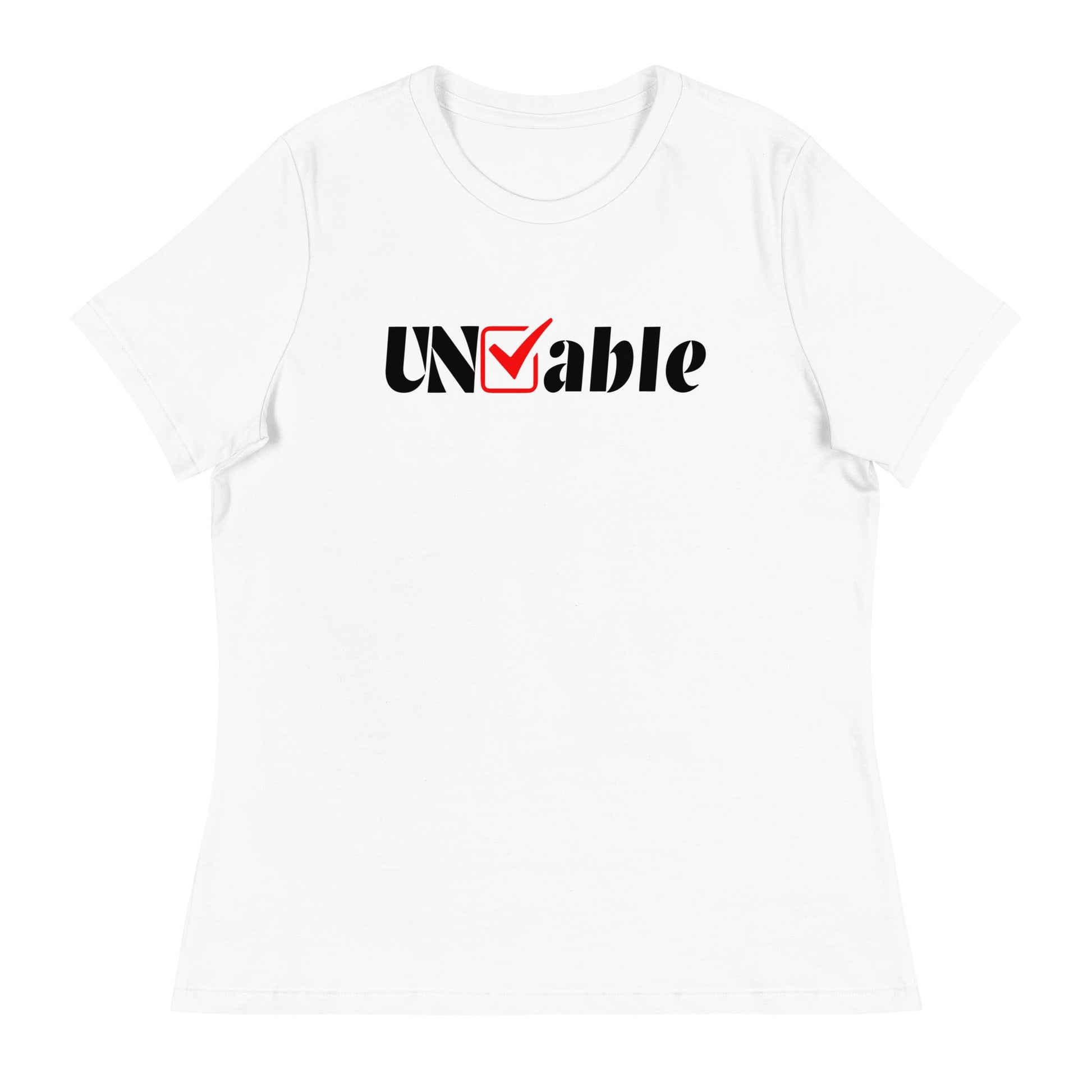 Performance | Women's Relaxed T Shirt | Uncheckable | UNCHKABL Logo