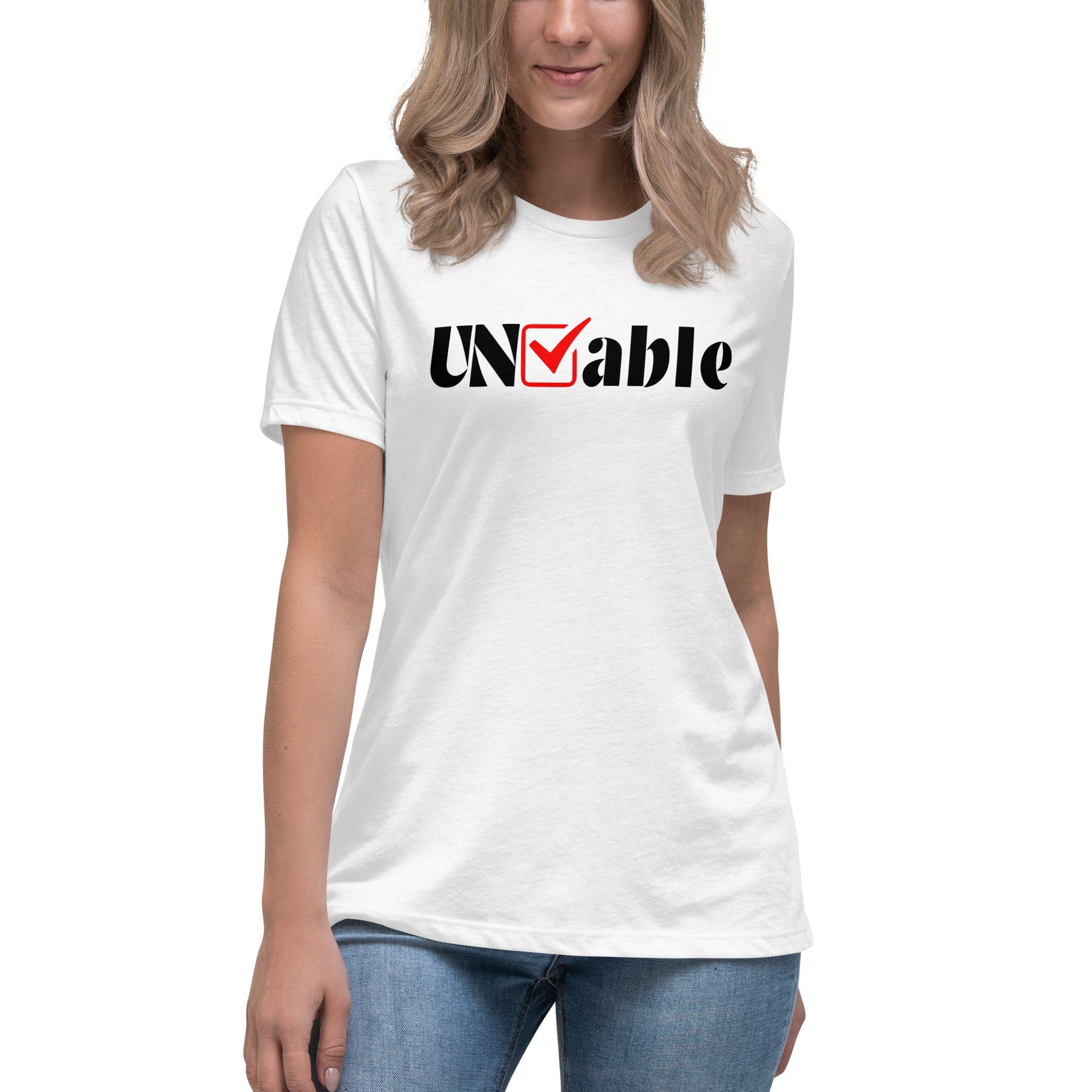 Performance | Women's Relaxed T Shirt | Uncheckable | UNCHKABL Logo