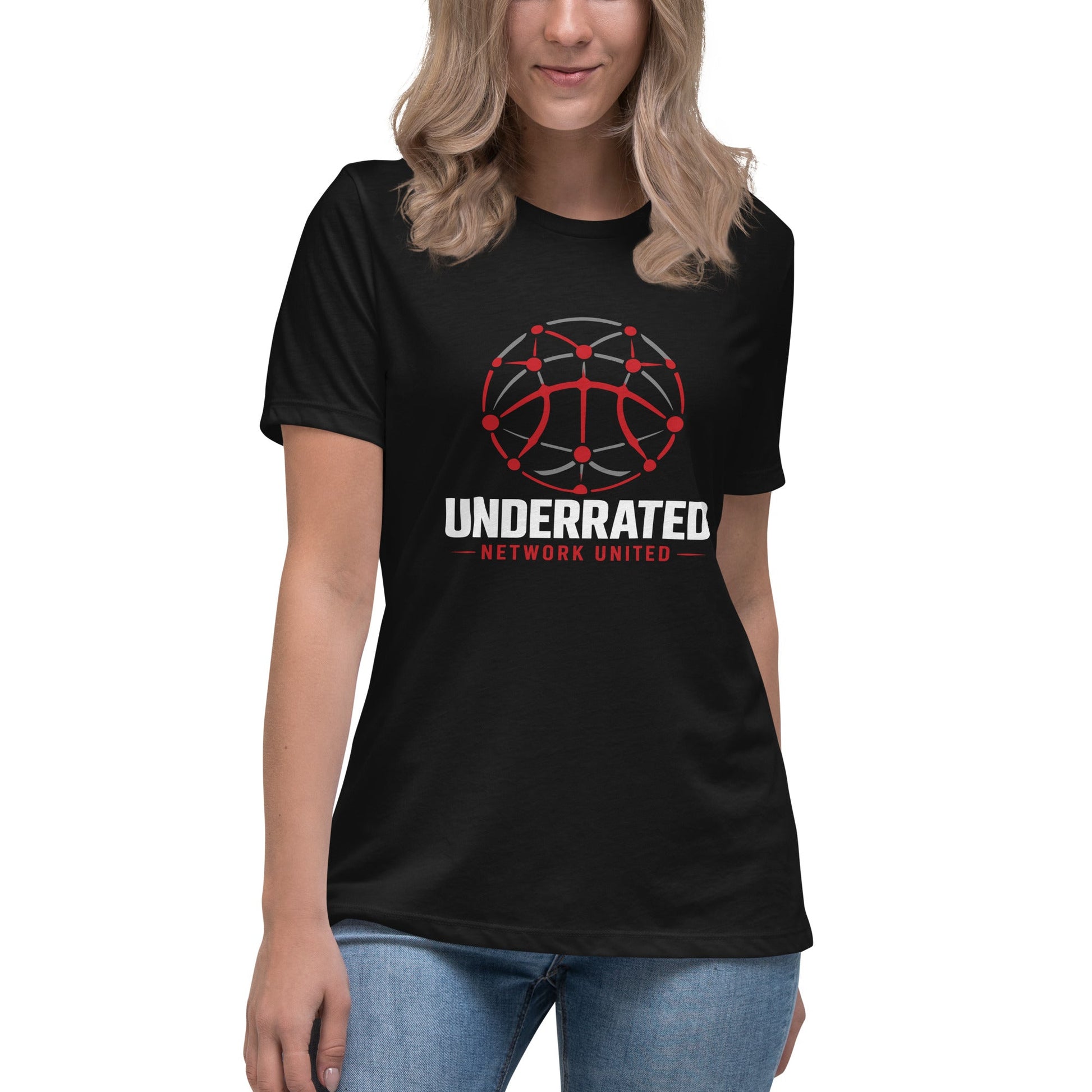 Performance | Women's Relaxed T Shirt | Underrated Network United – Team Store | Alt Logo