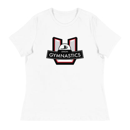 Performance | Women's Relaxed T Shirt | Union Gymnastics | Crest Logo