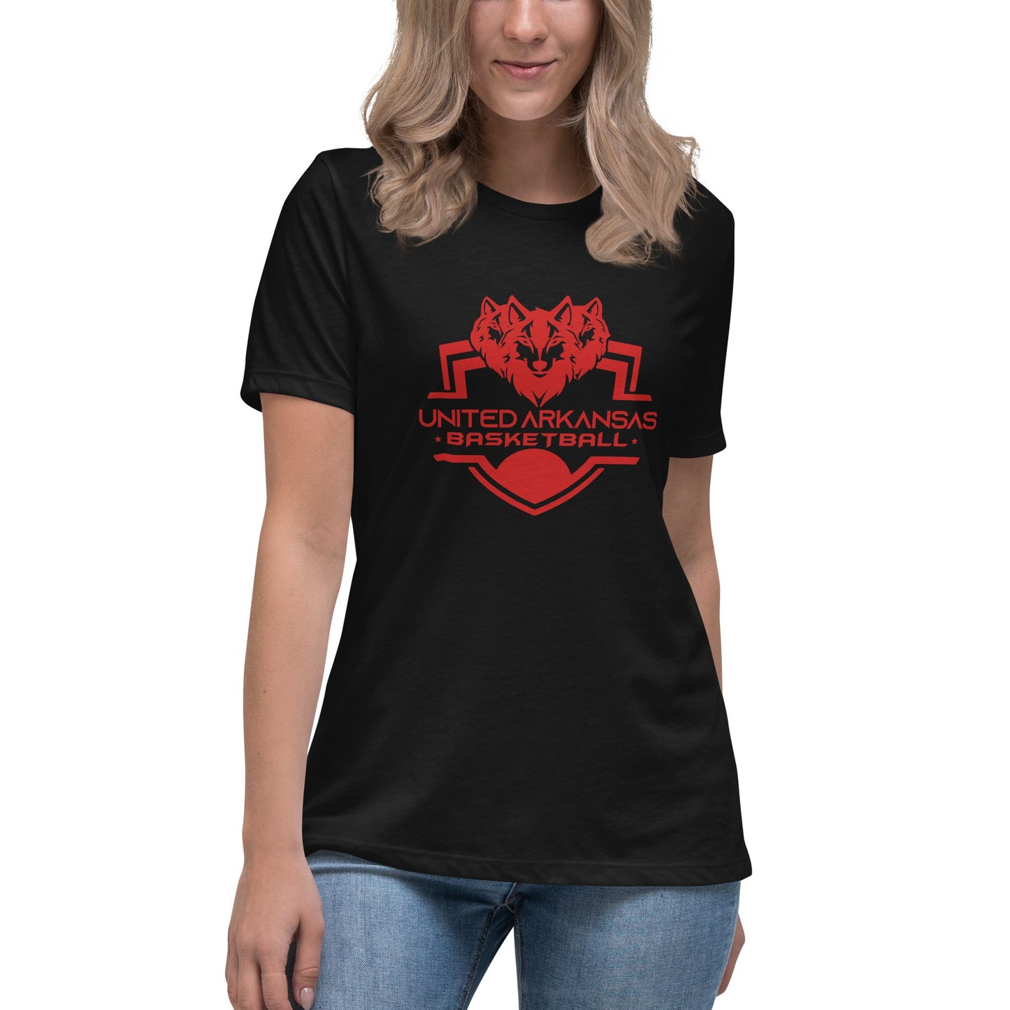 Performance | Women's Relaxed T Shirt | United Arkansas Basketball | Alt Logo