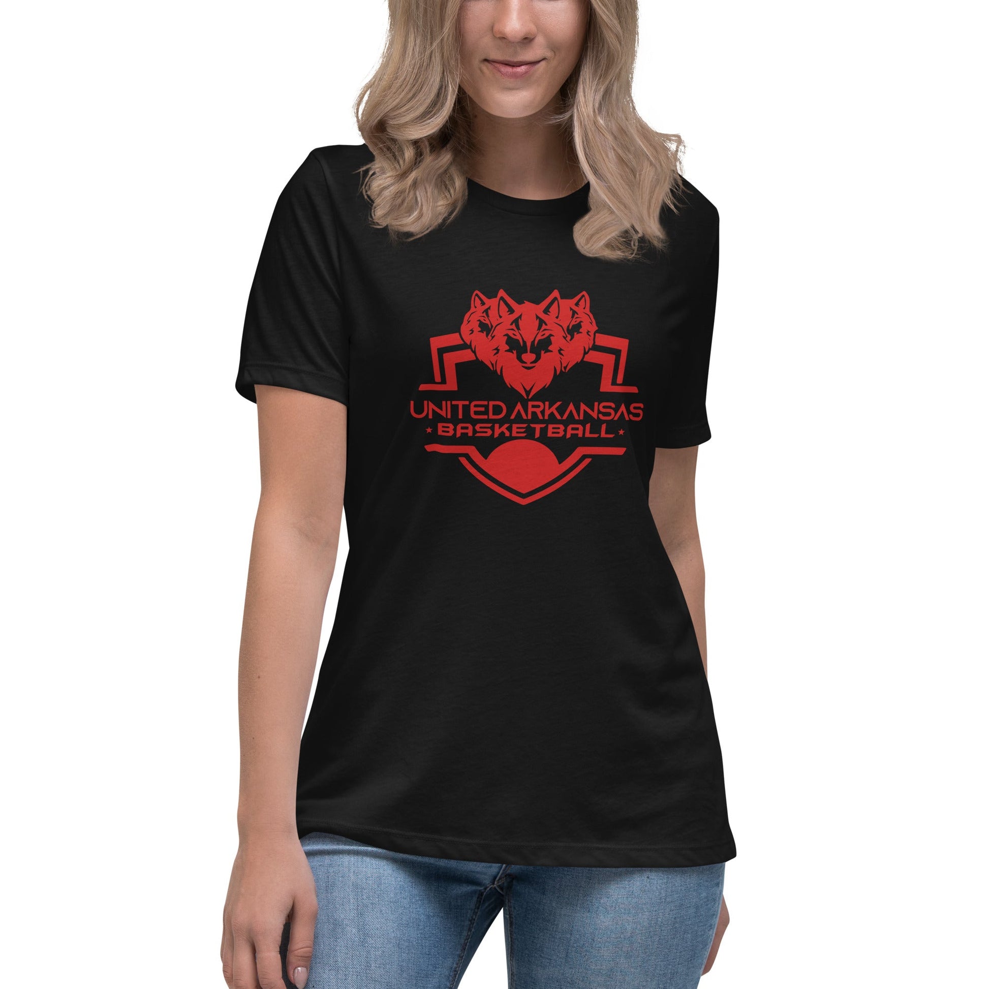 Performance | Women's Relaxed T Shirt | United Arkansas Basketball | Alt Logo