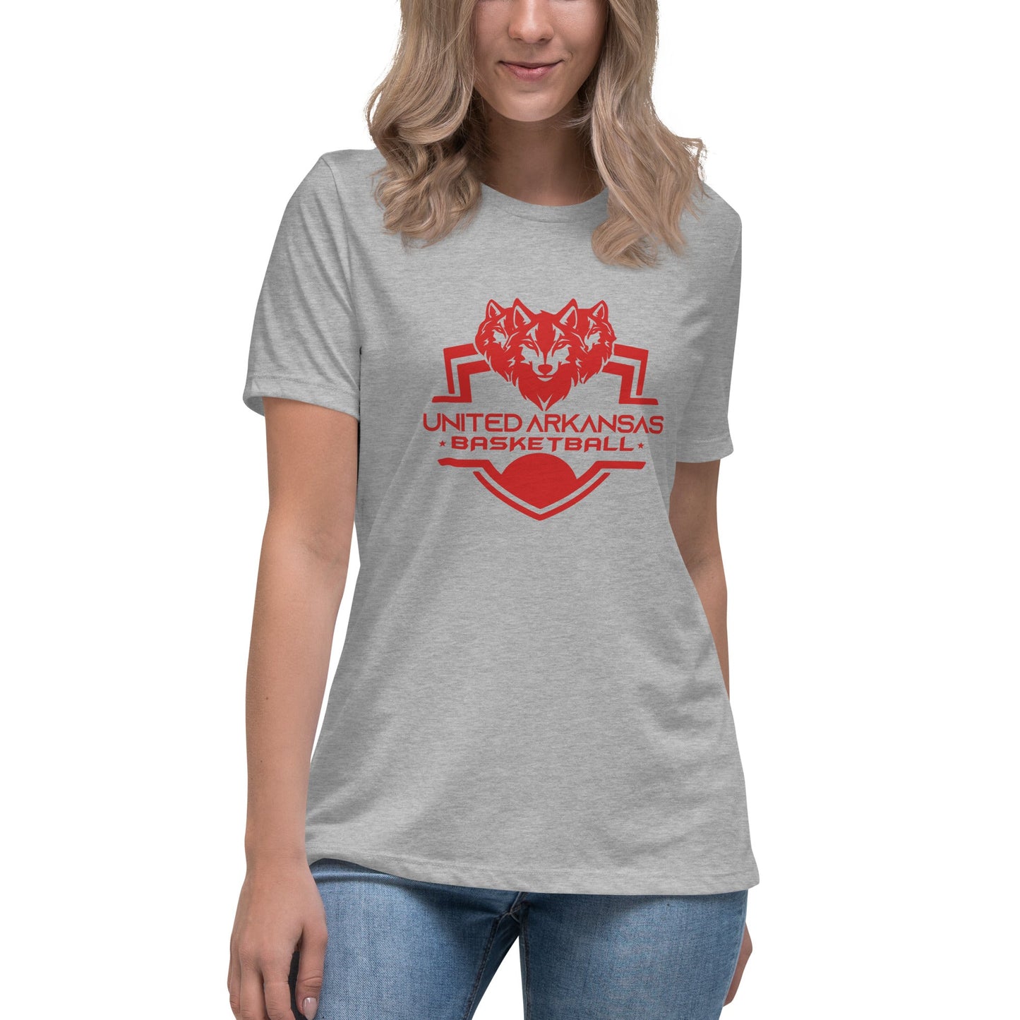 Performance | Women's Relaxed T Shirt | United Arkansas Basketball | Alt Logo