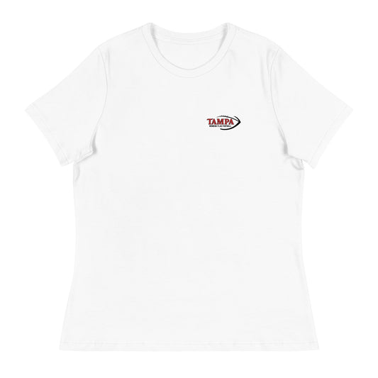 Performance | Women's Relaxed T Shirt | University of Tampa Women's Flag Football | Alt Logo