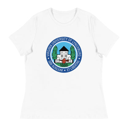 Performance | Women's Relaxed T Shirt | University Of Virginia Lynhberg | Badge Logo