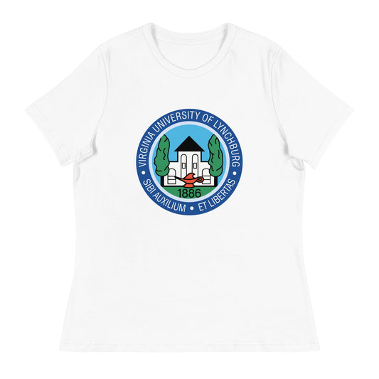 Performance | Women's Relaxed T Shirt | University Of Virginia Lynhberg | Badge Logo