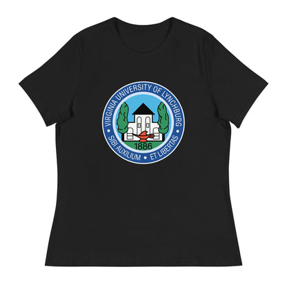 Performance | Women's Relaxed T Shirt | University Of Virginia Lynhberg | Badge Logo
