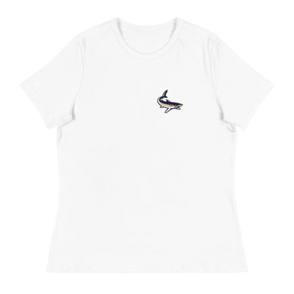 Performance | Women's Relaxed T Shirt | University South Carolina Beaufort Track & Field | Shark Logo