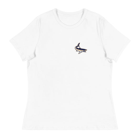 Performance | Women's Relaxed T Shirt | University South Carolina Beaufort Track & Field | Shark Logo