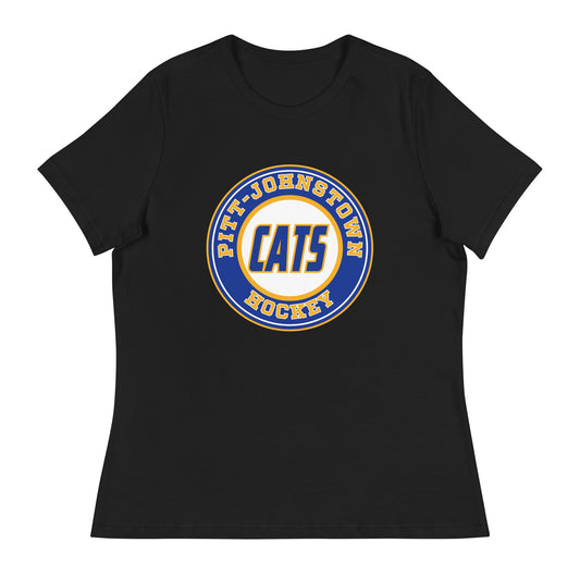 Performance | Women's Relaxed T Shirt | UPJ Hockey | Badge Logo
