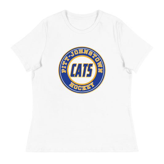 Performance | Women's Relaxed T Shirt | UPJ Hockey | Badge Logo