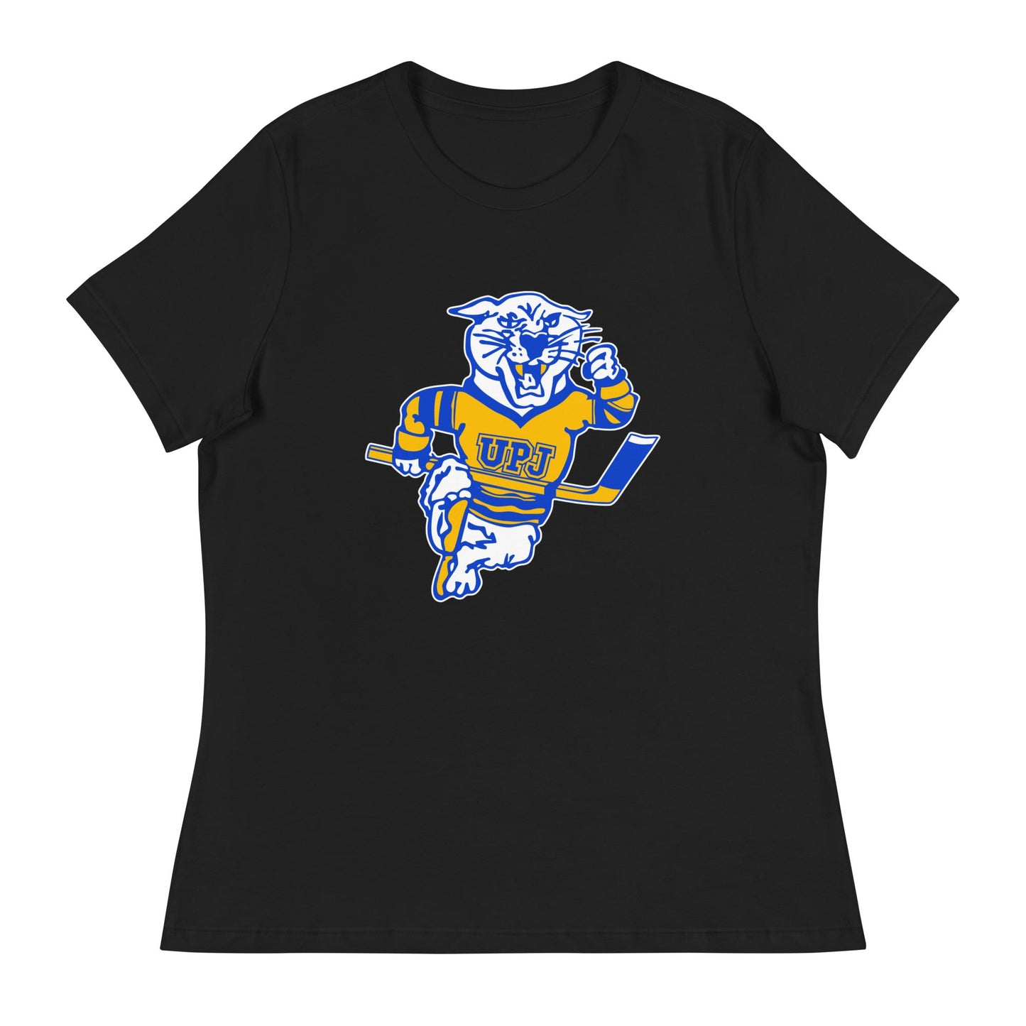 Performance | Women's Relaxed T Shirt | UPJ Hockey | Mascot Logo
