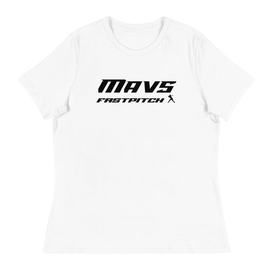 Performance | Women's Relaxed T Shirt | Upper Makefield Mavs Fastpitch | Fastpitch Logo