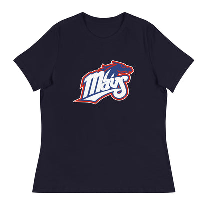 Performance | Women's Relaxed T Shirt | Upper Makefield Mavs Fastpitch | Mavs Logo