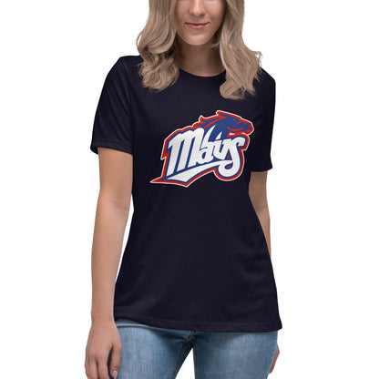 Performance | Women's Relaxed T Shirt | Upper Makefield Mavs Fastpitch | Mavs Logo