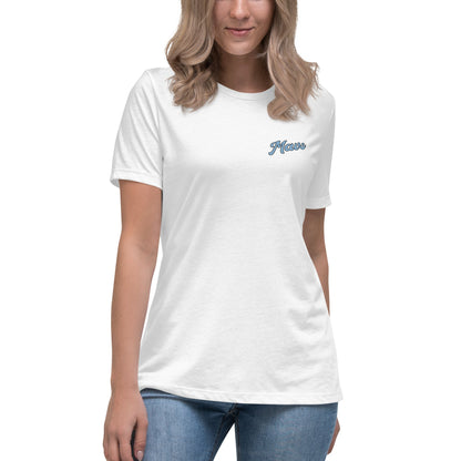 Performance | Women's Relaxed T Shirt | Upper Makefield Mavs Fastpitch | Script Logo