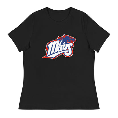Performance | Women's Relaxed T Shirt | Upper Makefield Youth Baseball & Softball League | Mavs Logo