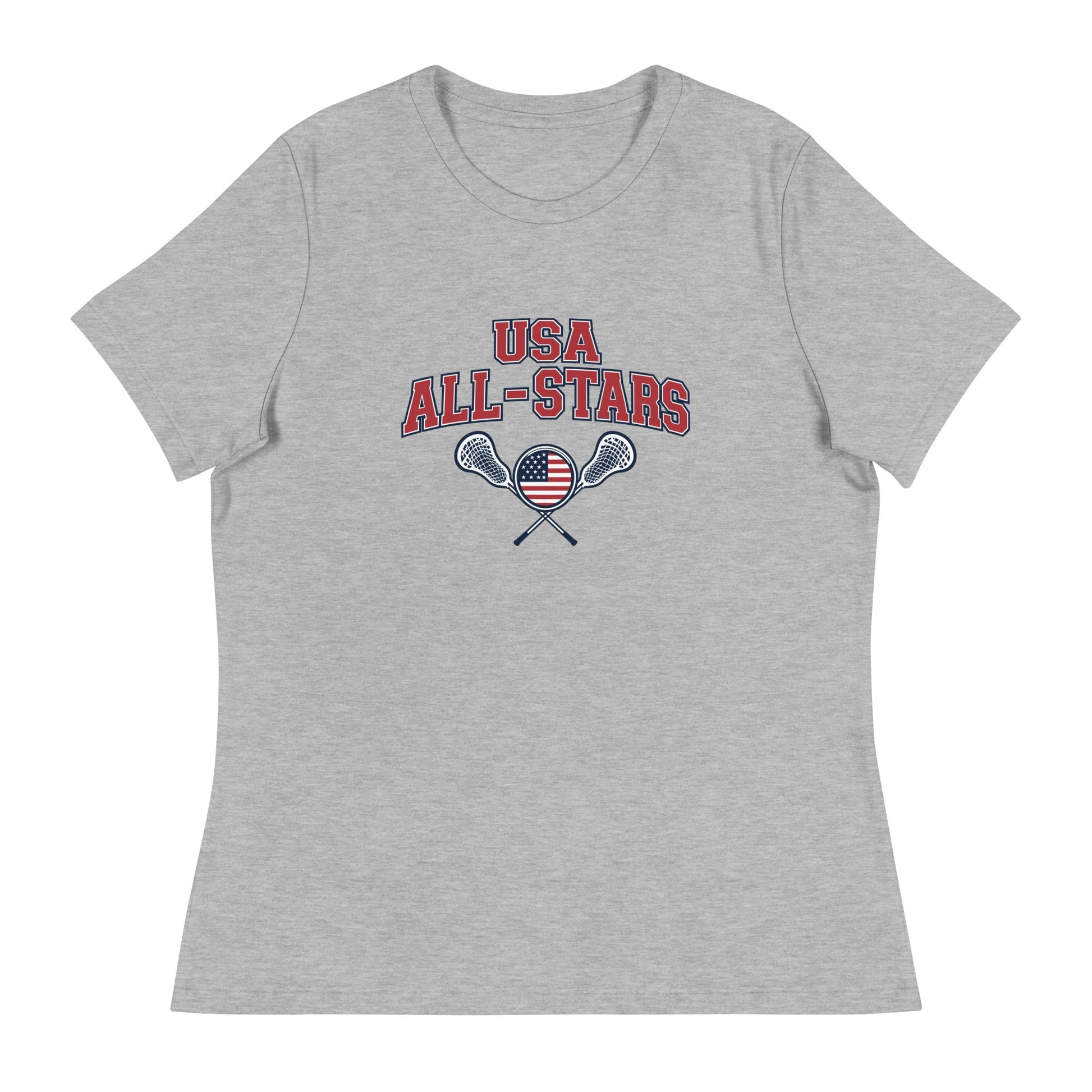 Performance | Women's Relaxed T Shirt | USA ALL STARS BERLIN 2026 | Modern Script Logo