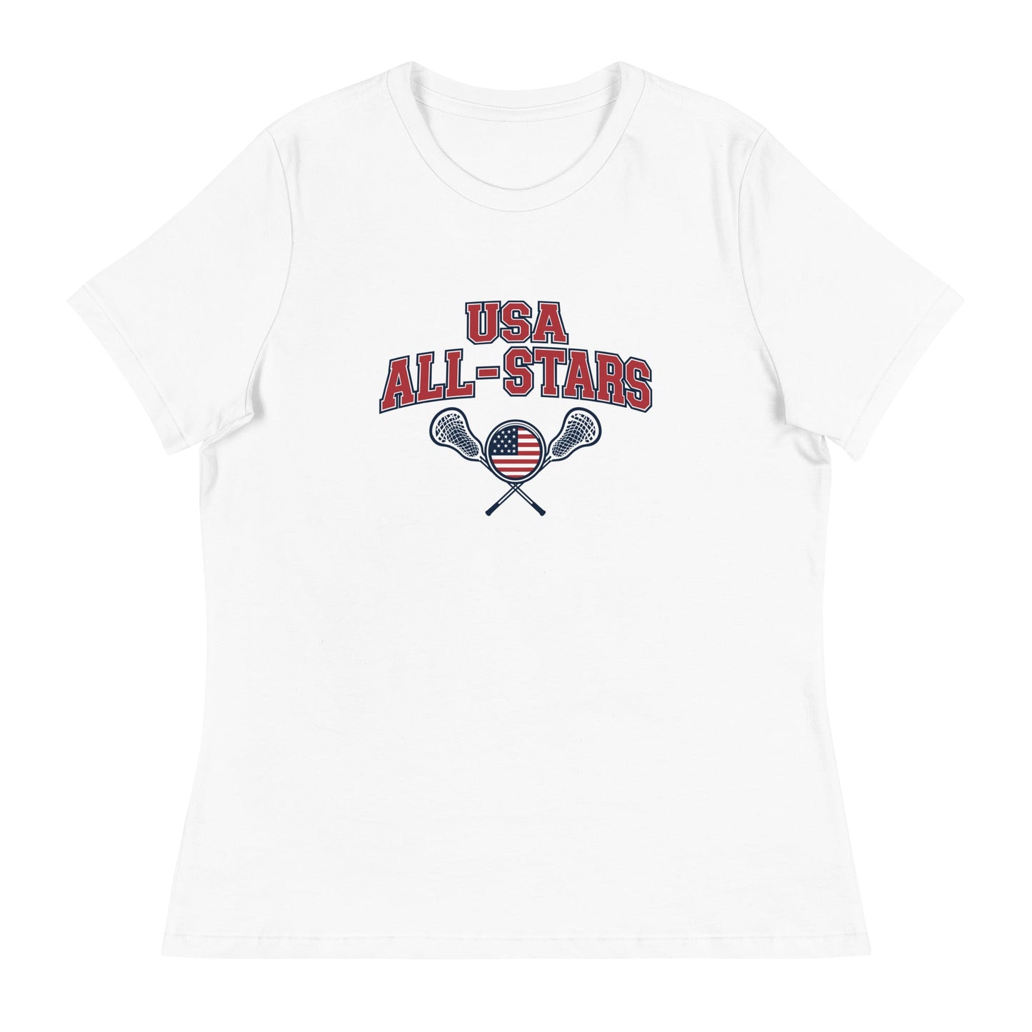 Performance | Women's Relaxed T Shirt | USA ALL STARS BERLIN 2026 | Modern Script Logo