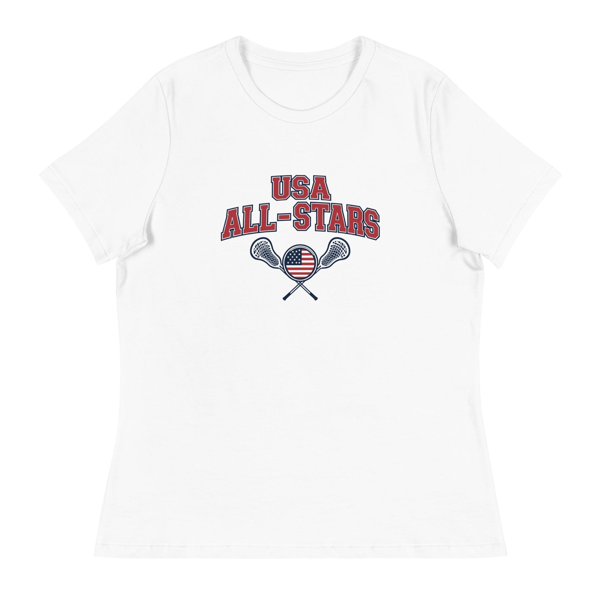 Performance | Women's Relaxed T Shirt | USA ALL STARS BERLIN 2026 | Modern Script Logo