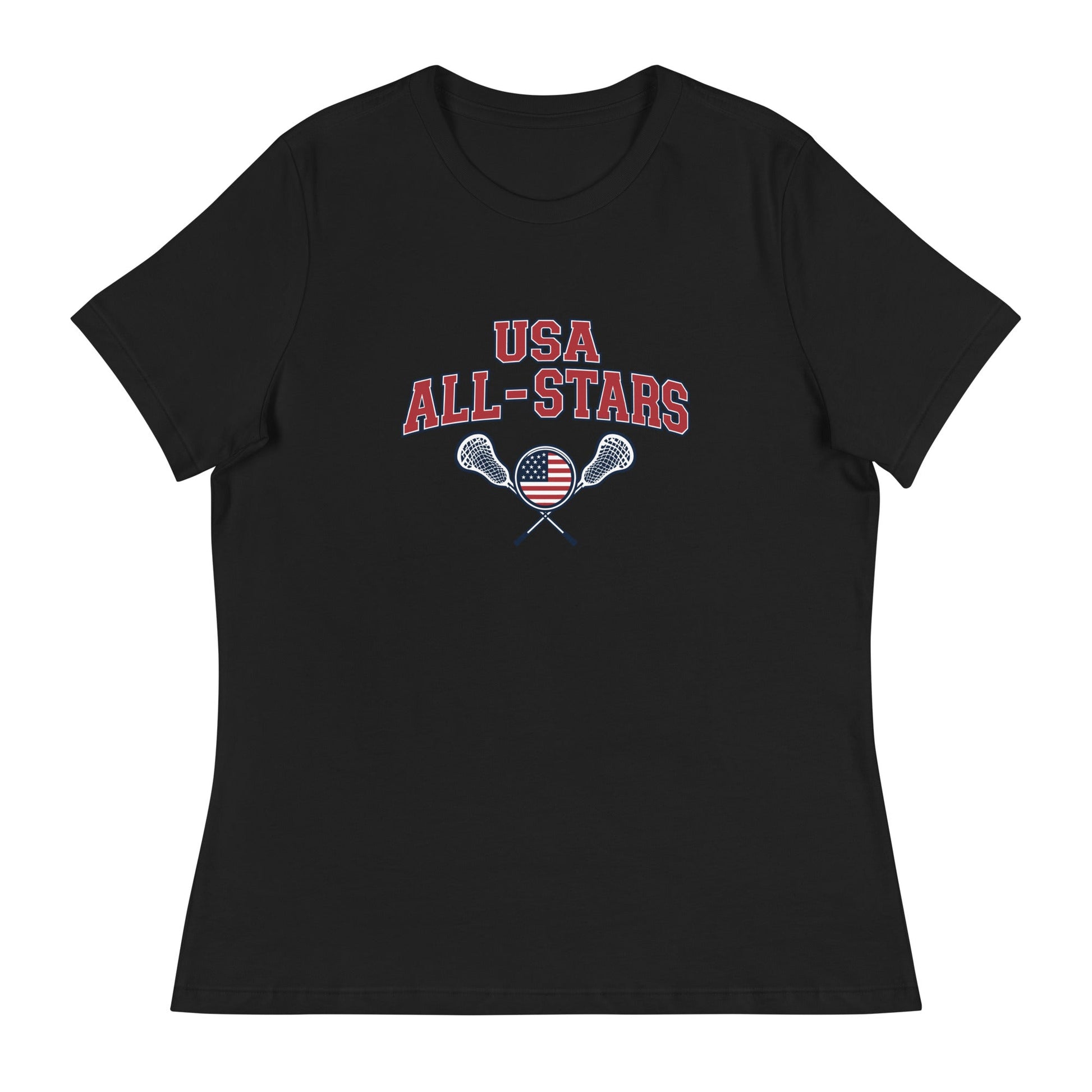 Performance | Women's Relaxed T Shirt | USA ALL STARS BERLIN 2026 | Modern Script Logo