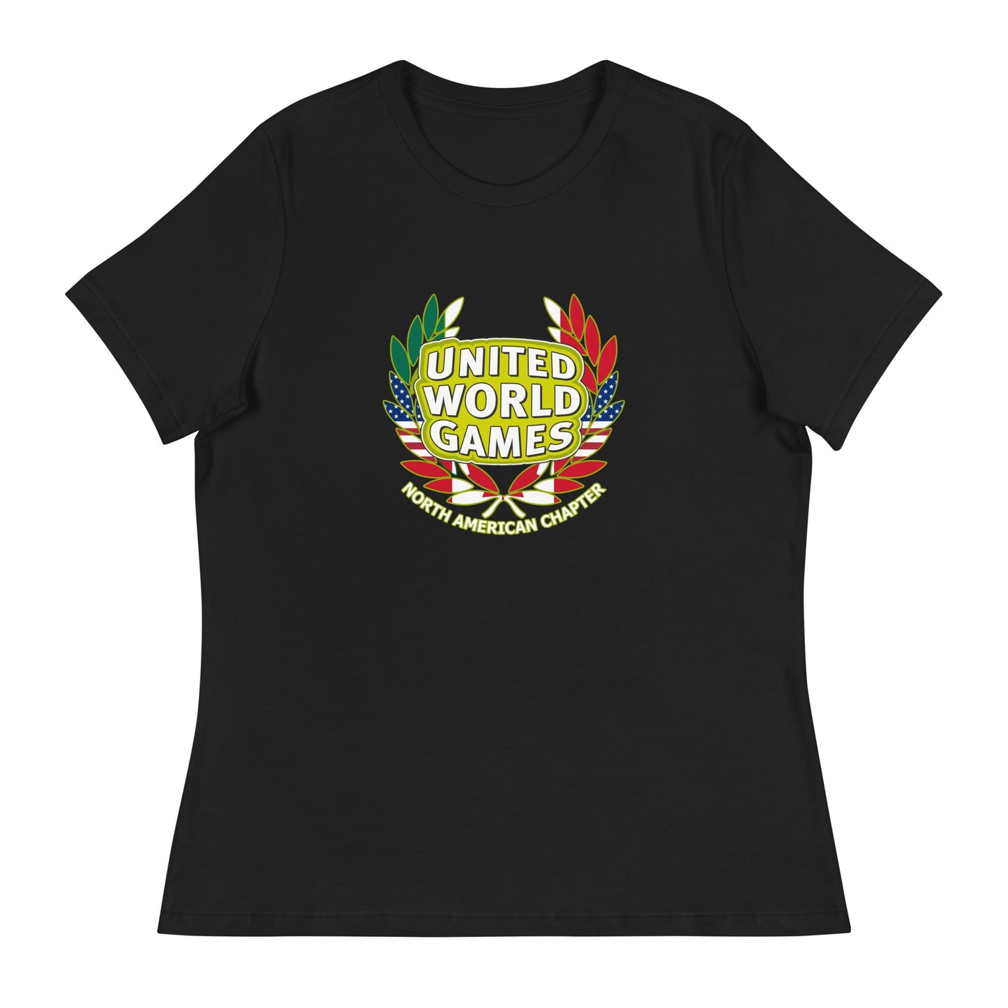 Performance | Women's Relaxed T Shirt | USA ALL STARS BERLIN 2026 | Summit Games Emblem Logo