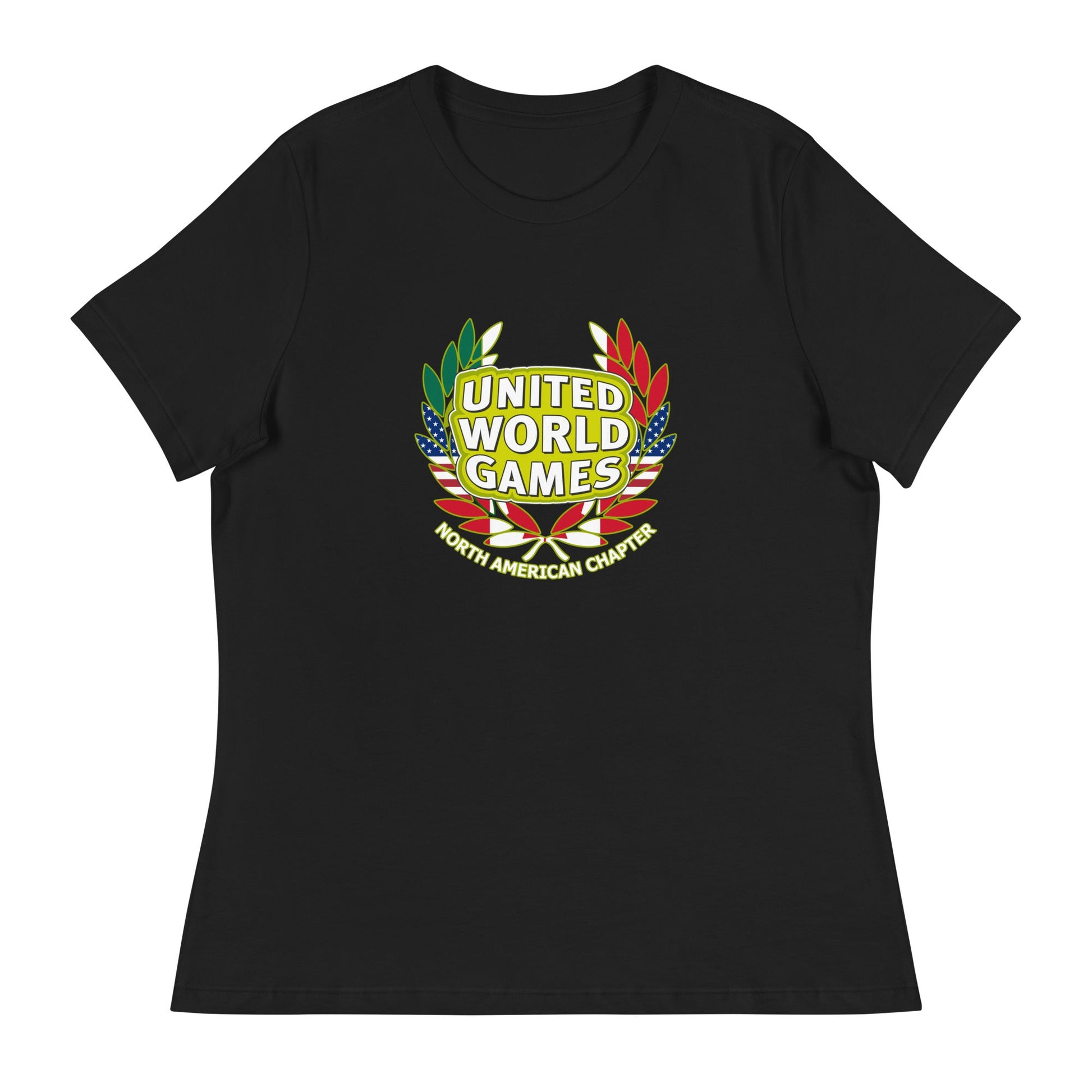 Performance | Women's Relaxed T Shirt | USA ALL STARS BERLIN 2026 | Summit Games Emblem Logo