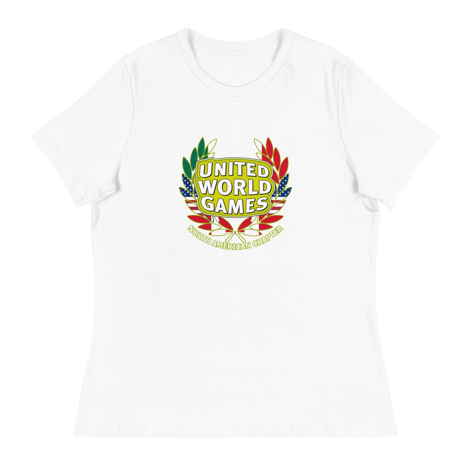 Performance | Women's Relaxed T Shirt | USA ALL STARS BERLIN 2026 | Summit Games Emblem Logo
