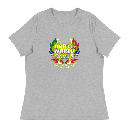 Performance | Women's Relaxed T Shirt | USA ALL STARS BERLIN 2026 | Summit Games Emblem Logo