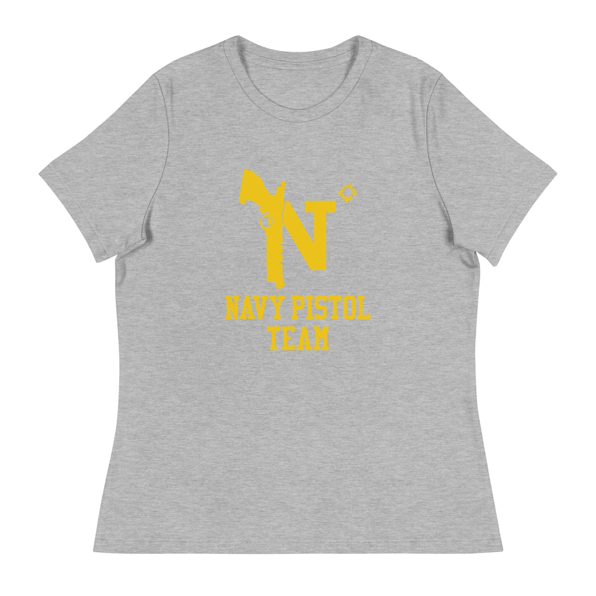 Performance | Women's Relaxed T Shirt | USNA Pistol Team | Crest Logo