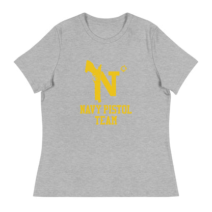 Performance | Women's Relaxed T Shirt | USNA Pistol Team | Crest Logo