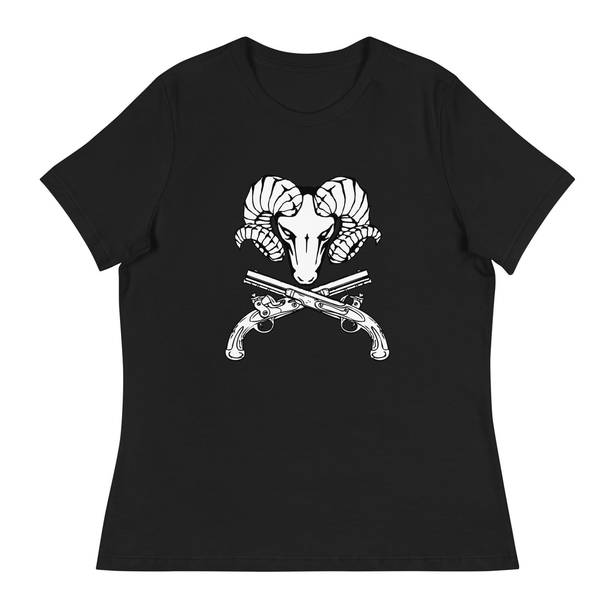 Performance | Women's Relaxed T Shirt | USNA Pistol Team | Emblem Logo