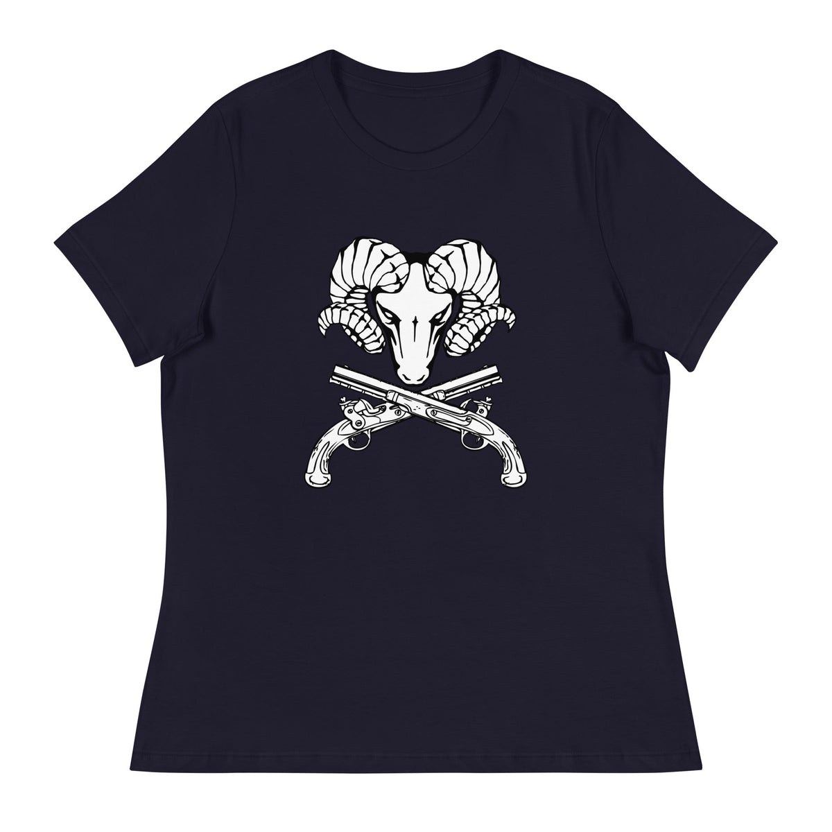 Performance | Women's Relaxed T Shirt | USNA Pistol Team | Emblem Logo