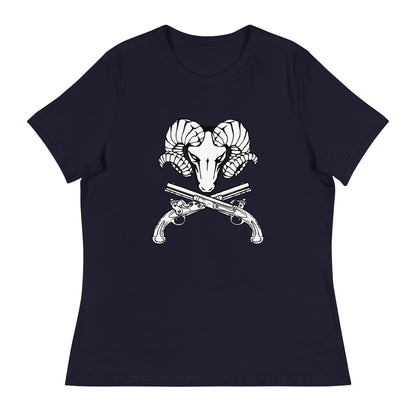 Performance | Women's Relaxed T Shirt | USNA Pistol Team | Emblem Logo