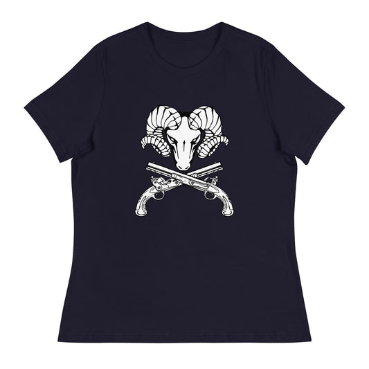 Performance | Women's Relaxed T Shirt | USNA Pistol Team | Emblem Logo