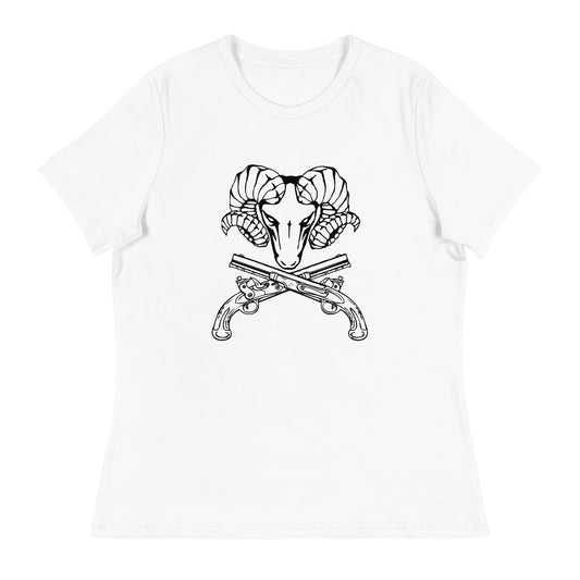 Performance | Women's Relaxed T Shirt | USNA Pistol Team | Emblem Logo