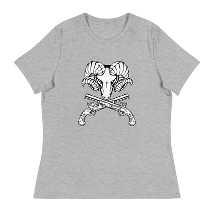 Performance | Women's Relaxed T Shirt | USNA Pistol Team | Emblem Logo