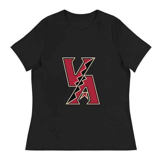 Performance | Women's Relaxed T Shirt | VA Diamondbacks | Mark Logo