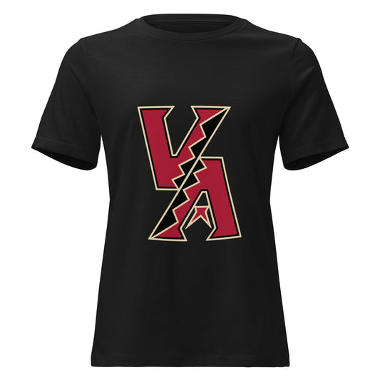 Performance | Women's Relaxed T Shirt | VA Diamondbacks | Mark Logo