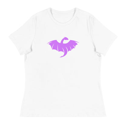 Performance | Women's Relaxed T Shirt | VŘXŇ | Midnight Vanguard Logo