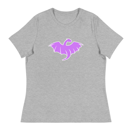 Performance | Women's Relaxed T Shirt | VŘXŇ | Midnight Vanguard Logo